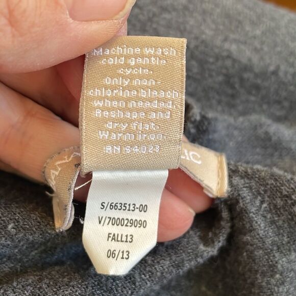 Banana Republic gray open buttonless cardigan sweater - Picture 6 of 6